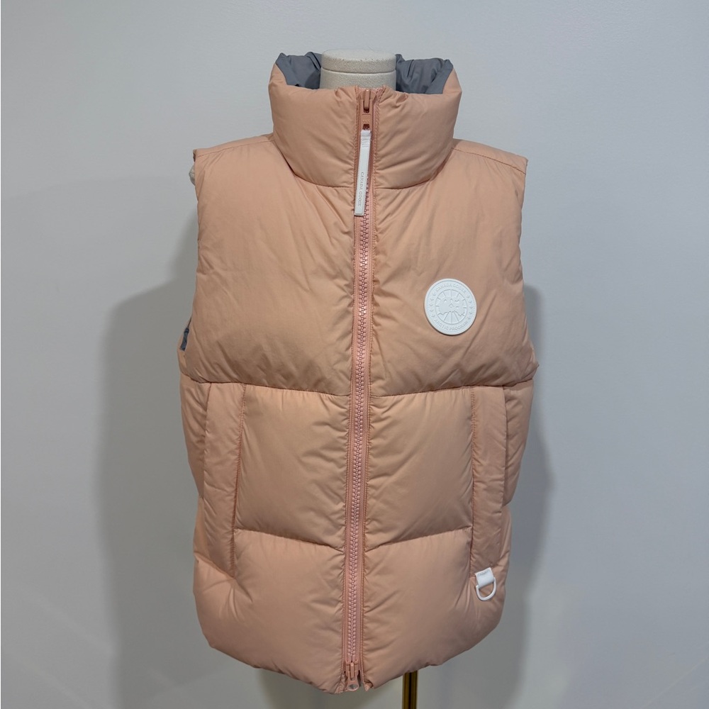 Canada Goose Men’s Vest- Pastelㅣ Everett Vest Men ㅣ Orange Haze Colour- S size